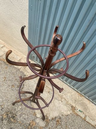 Perchero Vintage Madera. Altura 125 cm