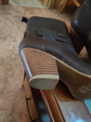 Botines Nine West Marrones Talla 38