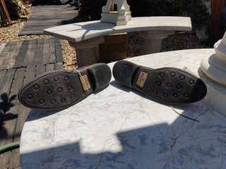 Sapatos Vintage Castanhos Tamanho 42