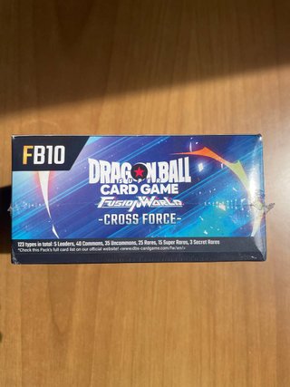 Dragon Ball Cross Force FB10 Booster Box 24 Packs