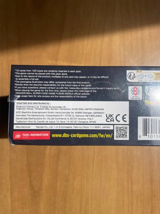 Dragon Ball Cross Force FB10 Booster Box 24 Packs