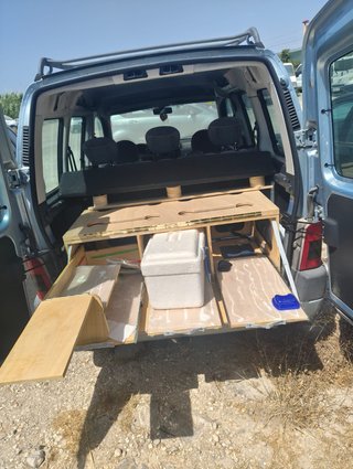 Mueble Camper 117 x 85 x 40 (180 de cama)