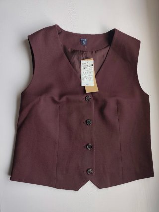 Chaleco Kiabi Granate Talla S/36