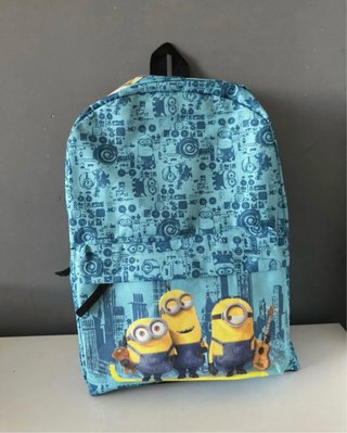 Mochila Minions Azul Nueva