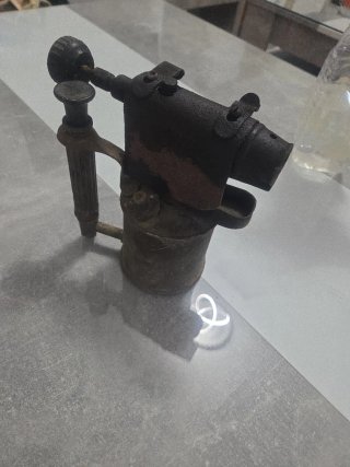 Soplete antiguo soldador
