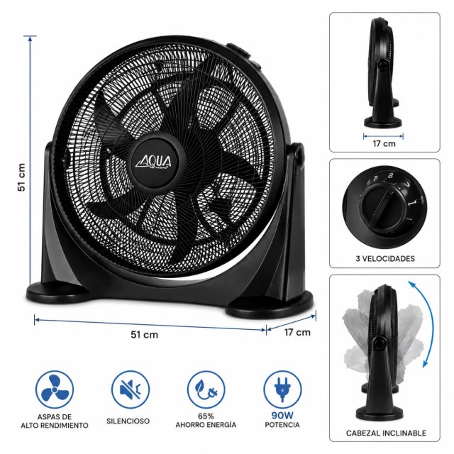 Ventilador Aqua di Mare 20 Turbo Force