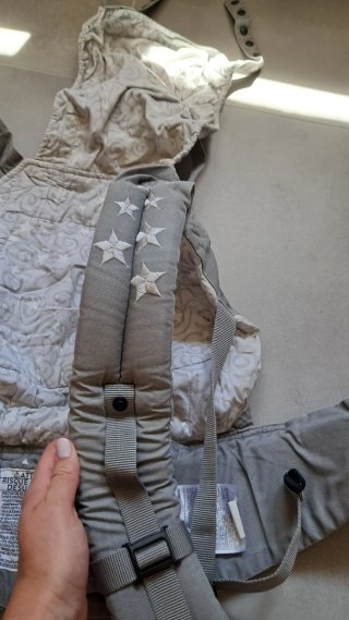 Mochila Portabebés Ergobaby Gris Estrellas