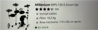 Batería Eléctrica Millenium
