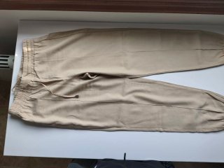 Pantalón largo beige ONLY