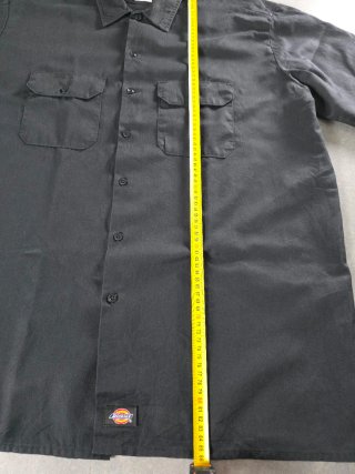 Camicia Dickies Workwear Black Manica Corta 2XL