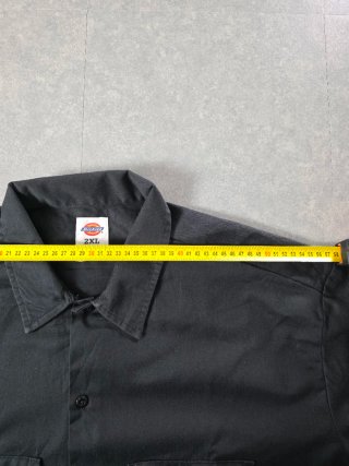 Camicia Dickies Workwear Black Manica Corta 2XL