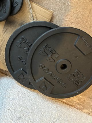 Pareja Discos 2x20 kg Domyos