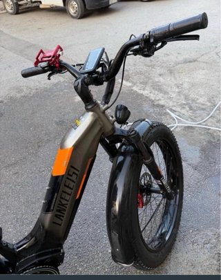 Bicicleta Eléctrica Fat Bike Lankeleisi MG600
