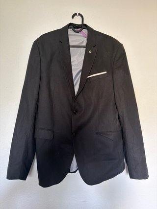 Chaqueta de traje negra