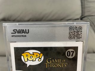 Jon Snow #07 firmado Kit Harington - Beckett Witne