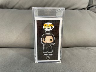 Jon Snow #07 firmado Kit Harington - Beckett Witne
