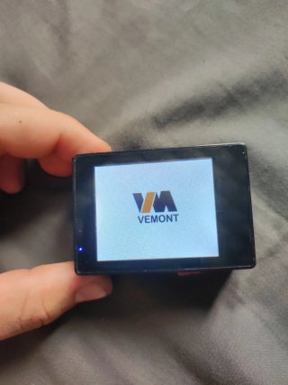 Cámara Vemont HD 1080p Azul