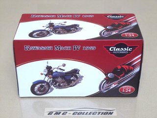 Kawasaki Mach IV 1969 Moto Edicola 1/24