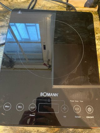 Placa de inducción Bomann