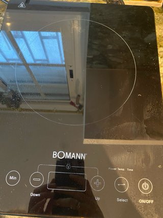 Placa de inducción Bomann