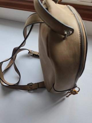Mochila Parfois Beige/Marrón