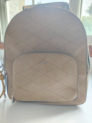 Mochila Parfois Beige/Marrón