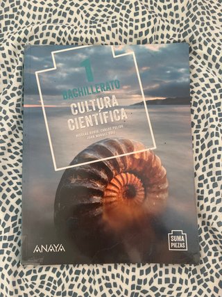 Cultura científica, Bachillerato 1
