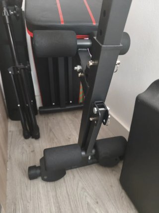 Banco de pesas y abdominales