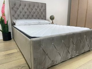 Cama Matrimonio Magallan 135cm Gris