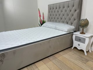 Cama Matrimonio Magallan 135cm Gris