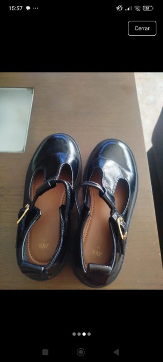 Zapatos charol negros Zara niña
