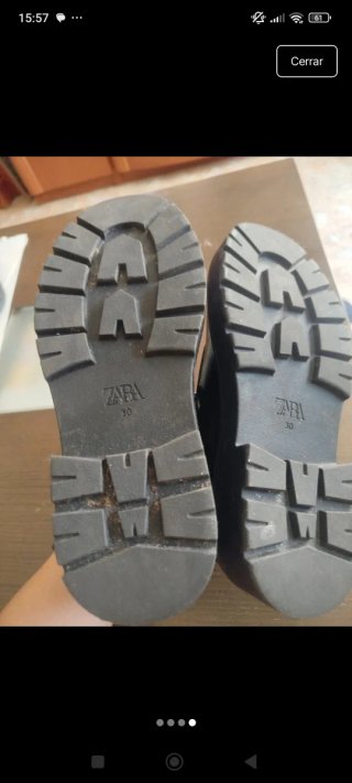 Zapatos charol negros Zara niña