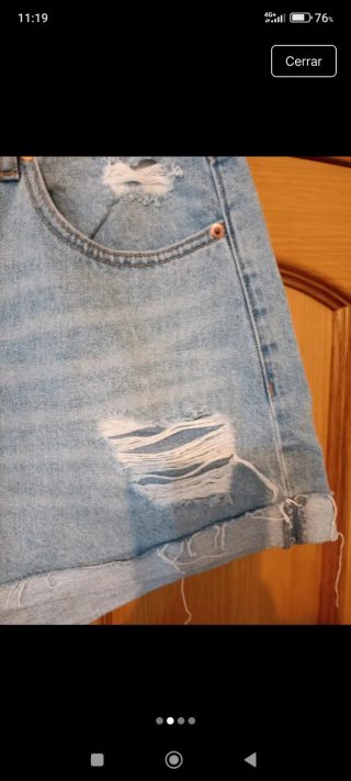 Shorts vaqueros pantalones cortos rotos