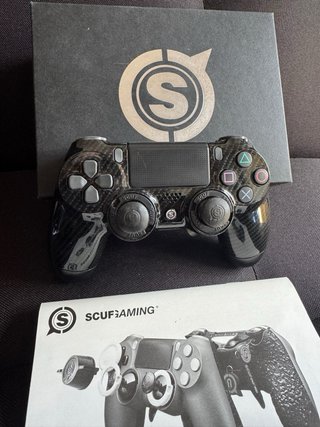 Mando SCUF PS4 Carbono Pc Competitivo Infinity Pro