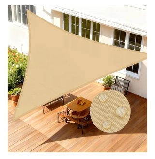 Toldo Vela Cuadrado 2x2m Beige