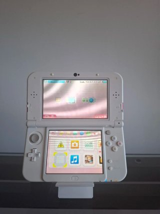 Nuovo Nintendo 3DS XL Rosa e Bianco