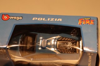 Bburago Lamborghini Huracan Polizia 1:43