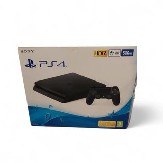 CONSOLA PS4 SLIM 500GB + CABLES + MANDO + CAJA
