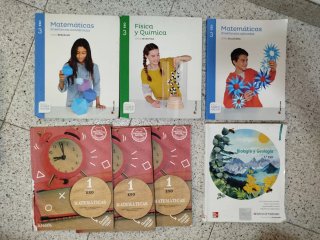 Libros ESO Matemáticas, Física, Biología | Santill