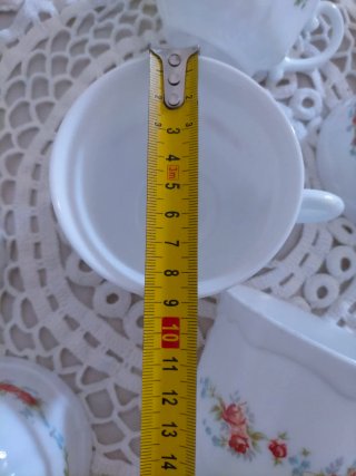 Juego 6 Tazas Arcopal Flores Vintage