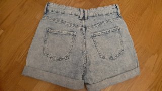 Lote 2 shorts vaqueros y rosas