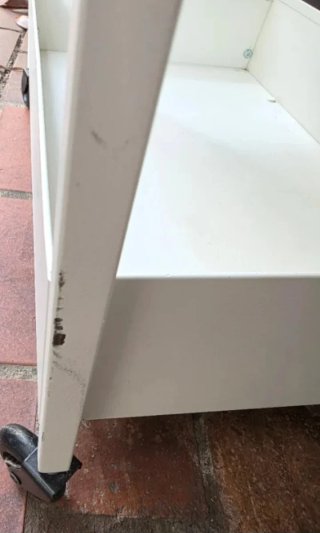 Carrito Organizador 3 Niveles Blanco