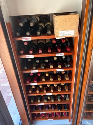 Vinoteca profesional Infrico ABD90 madera maciza
