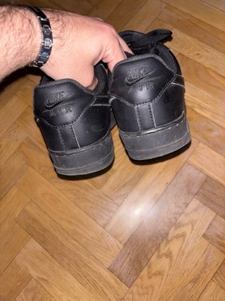 Nike Air Force 1 Negras Talla 43
