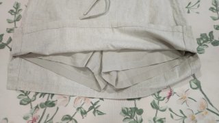 Falda pantalón beige WTK