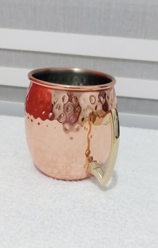 Taza Moscow Mule Cobre Martillado