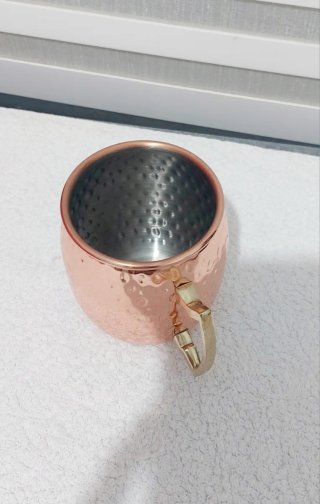 Taza Moscow Mule Cobre Martillado