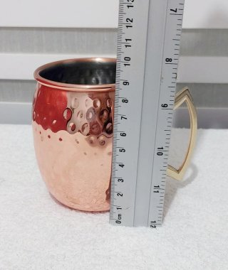 Taza Moscow Mule Cobre Martillado