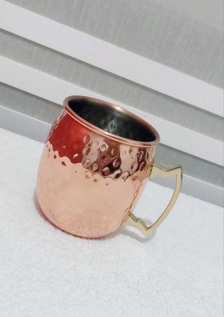Taza Moscow Mule Cobre Martillado