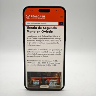 IPHONE 16 PLUS 256GB BATERIA 100% COLOR NEGRO
